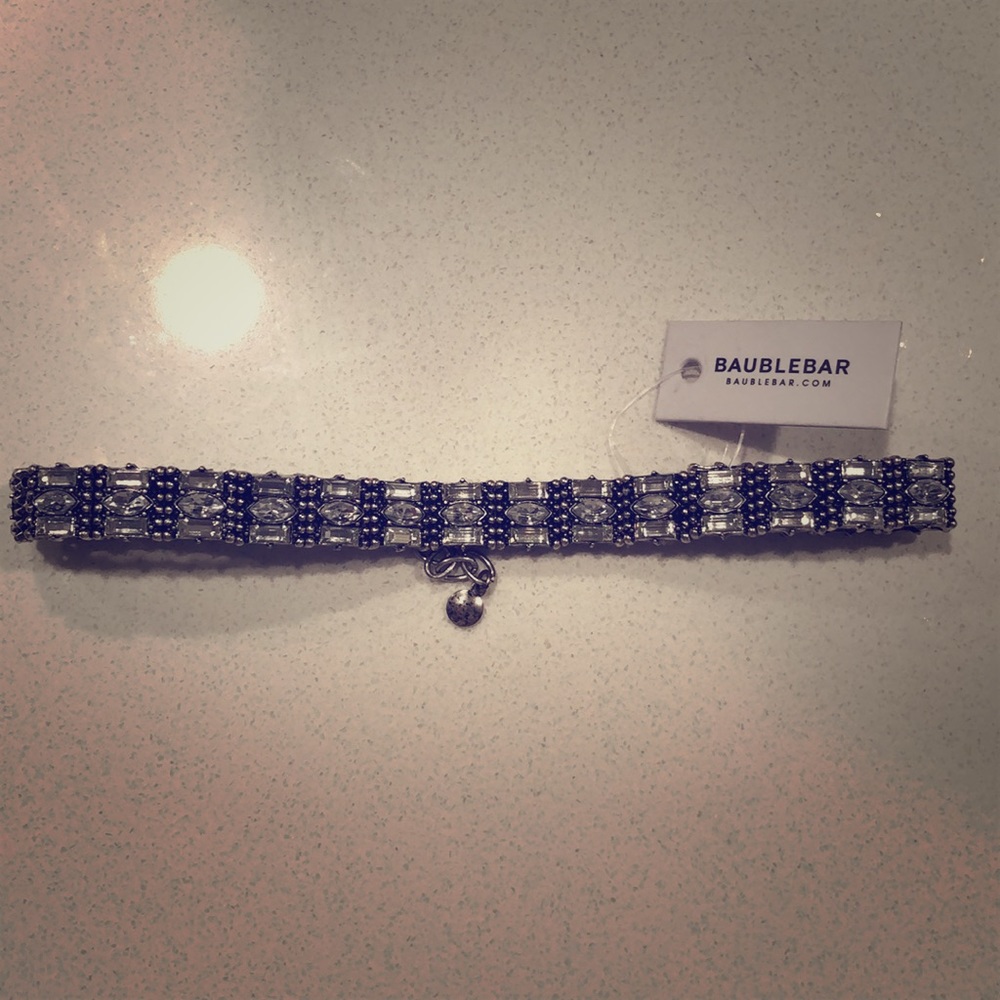 rhinestone choker